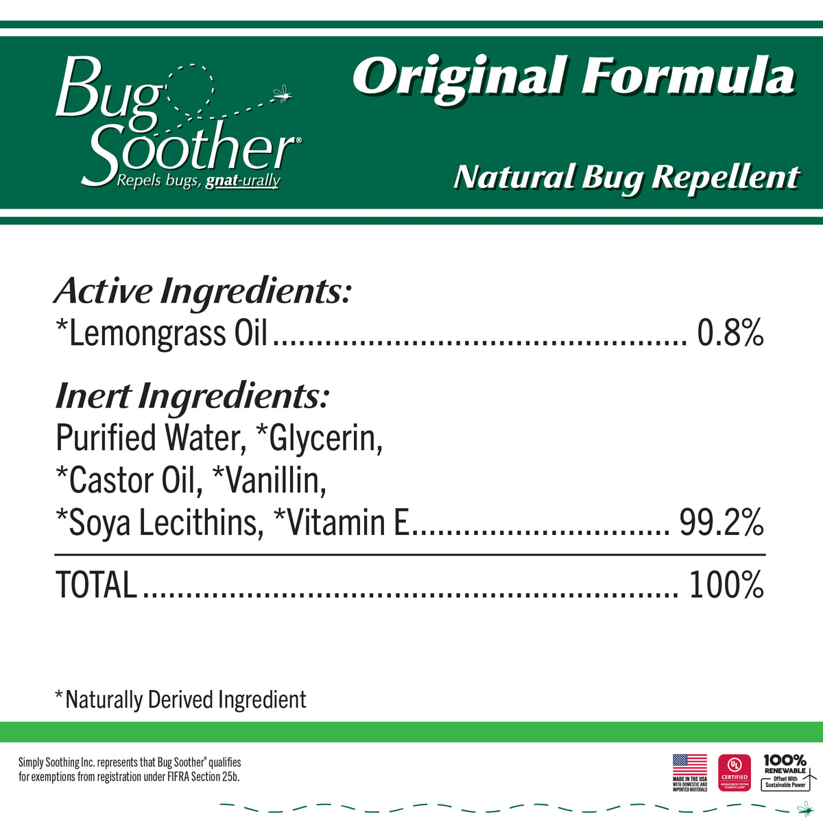 Bug Soother Insect Repellent