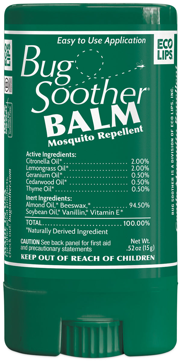 Bug Soother Natural Insect Repellent Balm for Mosquitoes &amp; Black Flies 0.52 oz.