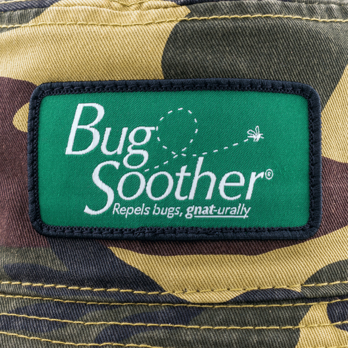 Bug Soother Camo Bucket Hat