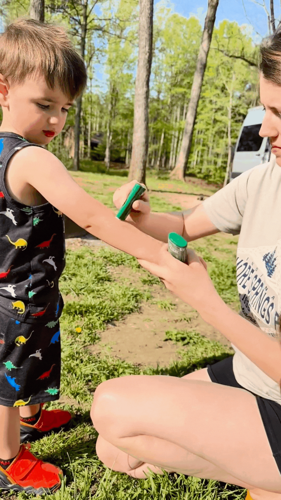 Bug Soother Balm GIF Mother and Son