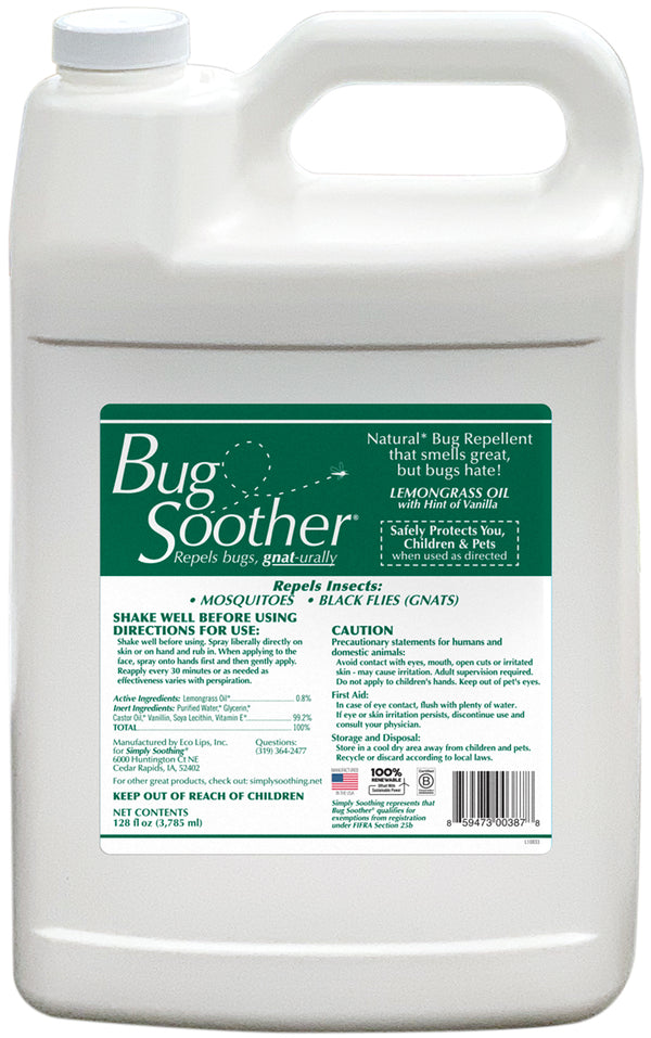 Bug Soother Insect Repellent, 1 Gallon Jug - Bug Soother: Bug Repellent